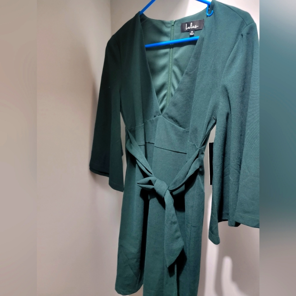 Green dress